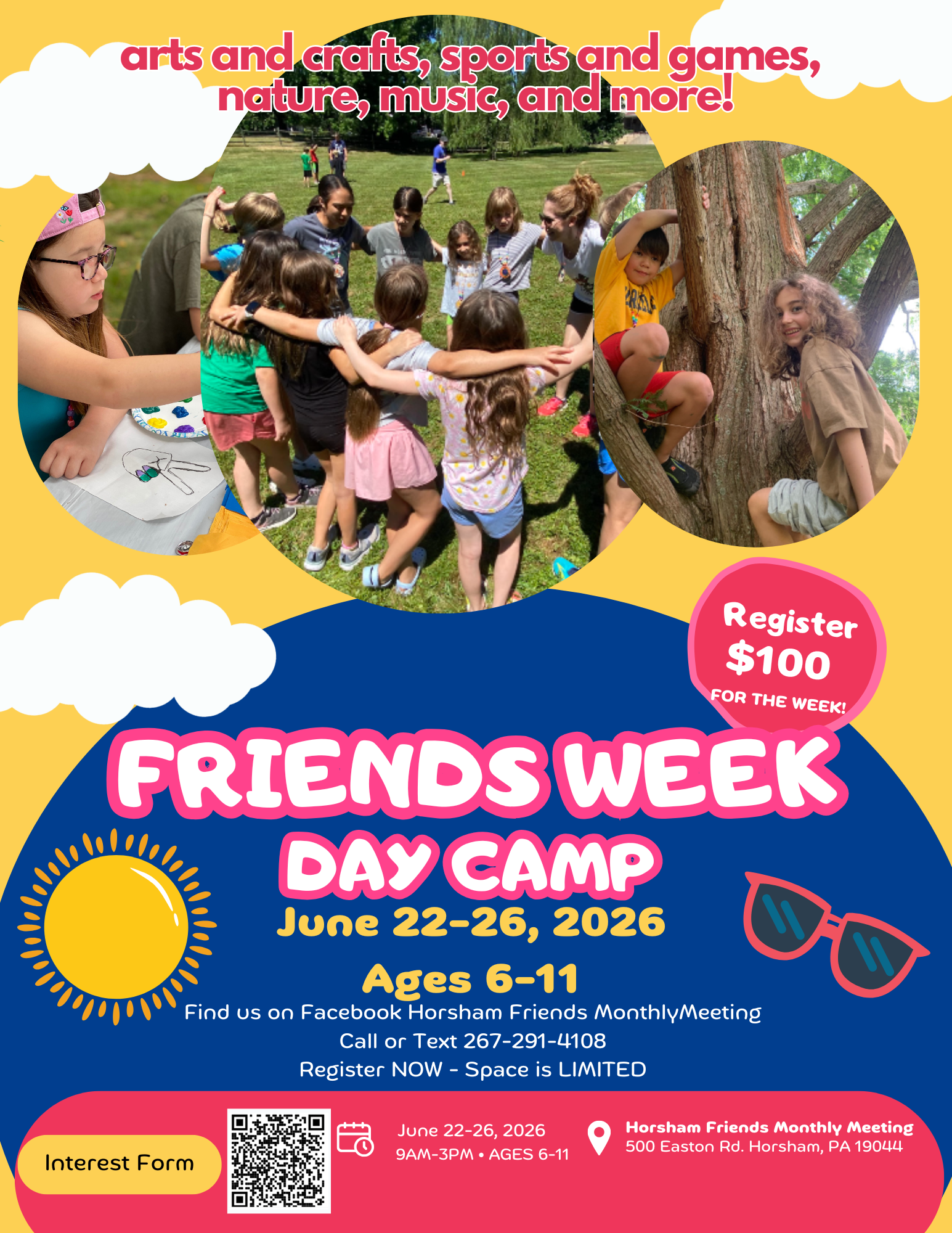 Friends Week Poster 2026